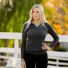 The Polo Sweater - Slate - Ladies