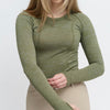 Kennedy Seamless Longsleeve Shirt - Wallstreet Camo - Ladies