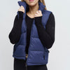 The TKEQ Puffy Vest - Oxford Blue