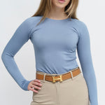 Kennedy Seamless 2.0 Longsleeve - Denim - Ladies