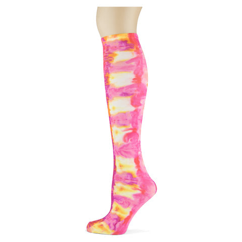 Sox Trot Pattern Boot Socks - Ladies