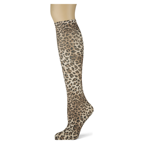 Sox Trot Pattern Boot Socks - Ladies