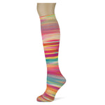 Sox Trot Pattern Boot Socks - Ladies
