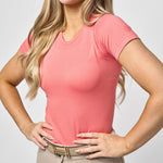 Kennedy Seamless 2.0 Short Sleeve - Juicy