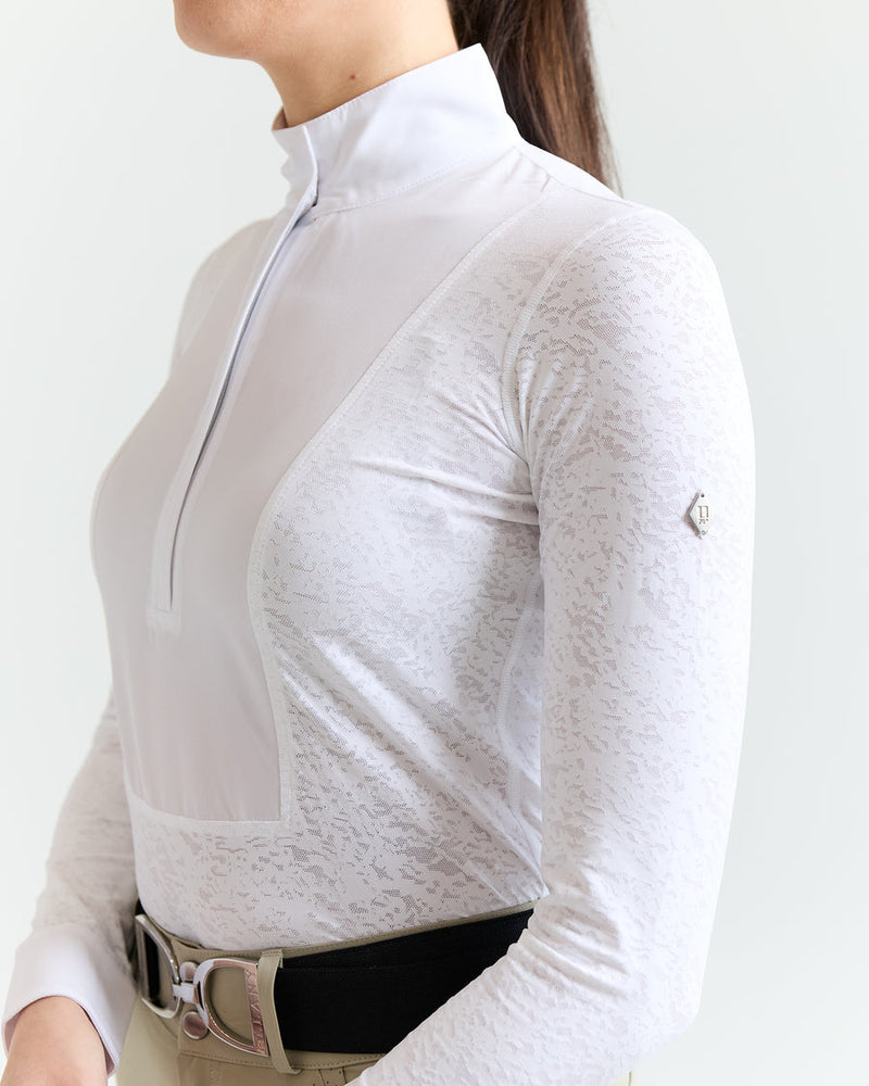 Camo Lace Show Shirt Long Sleeve - Ladies