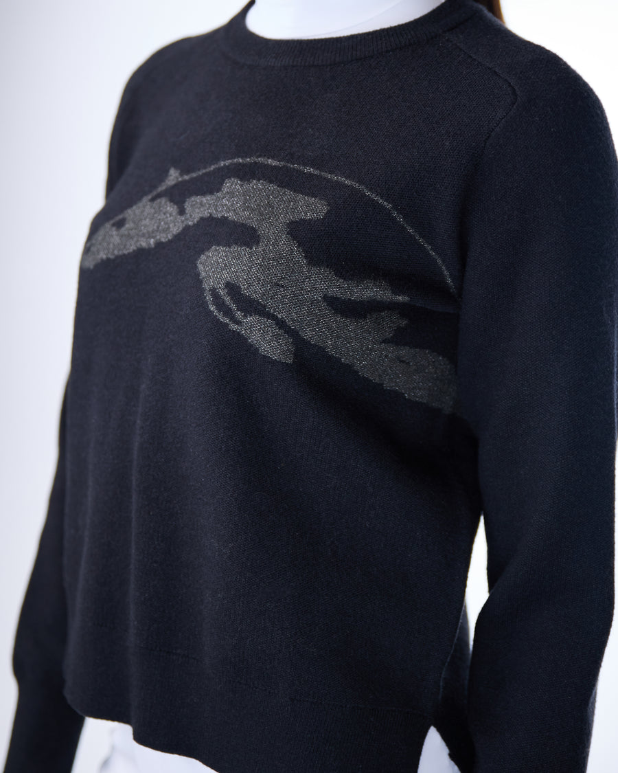 Black/Silver Carbon Metallic