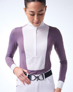 Bib Show Shirt Longsleeve - Lavender Ash - Ladies