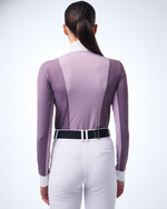 Bib Show Shirt Longsleeve - Lavender Ash - Ladies