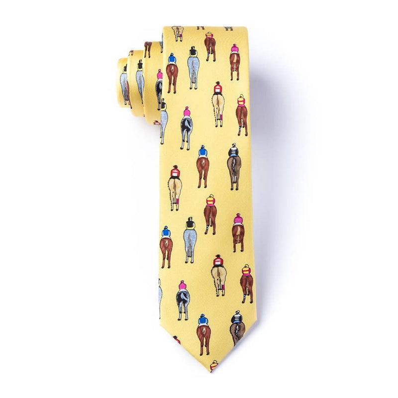 Bringing Up the Rear Horse Tie