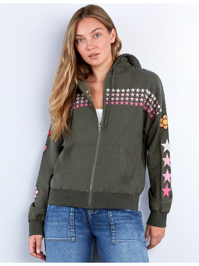 Superstar Hoodie - Pink Combo