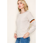 Varsity Tape French Terry Crew