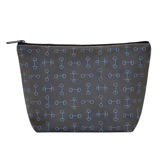 Snaffle Bits Large Cosmetic Pouch