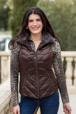 Bella Vest - Chocolate