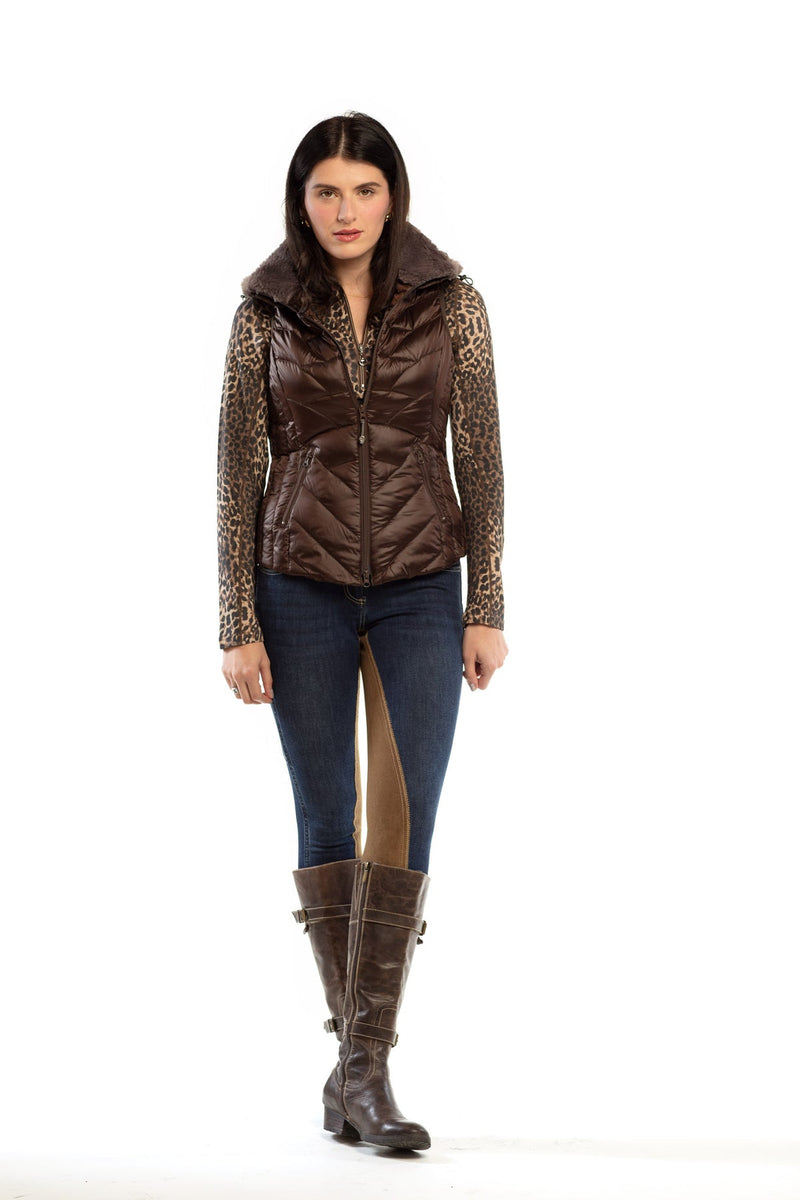 Bella Vest - Chocolate