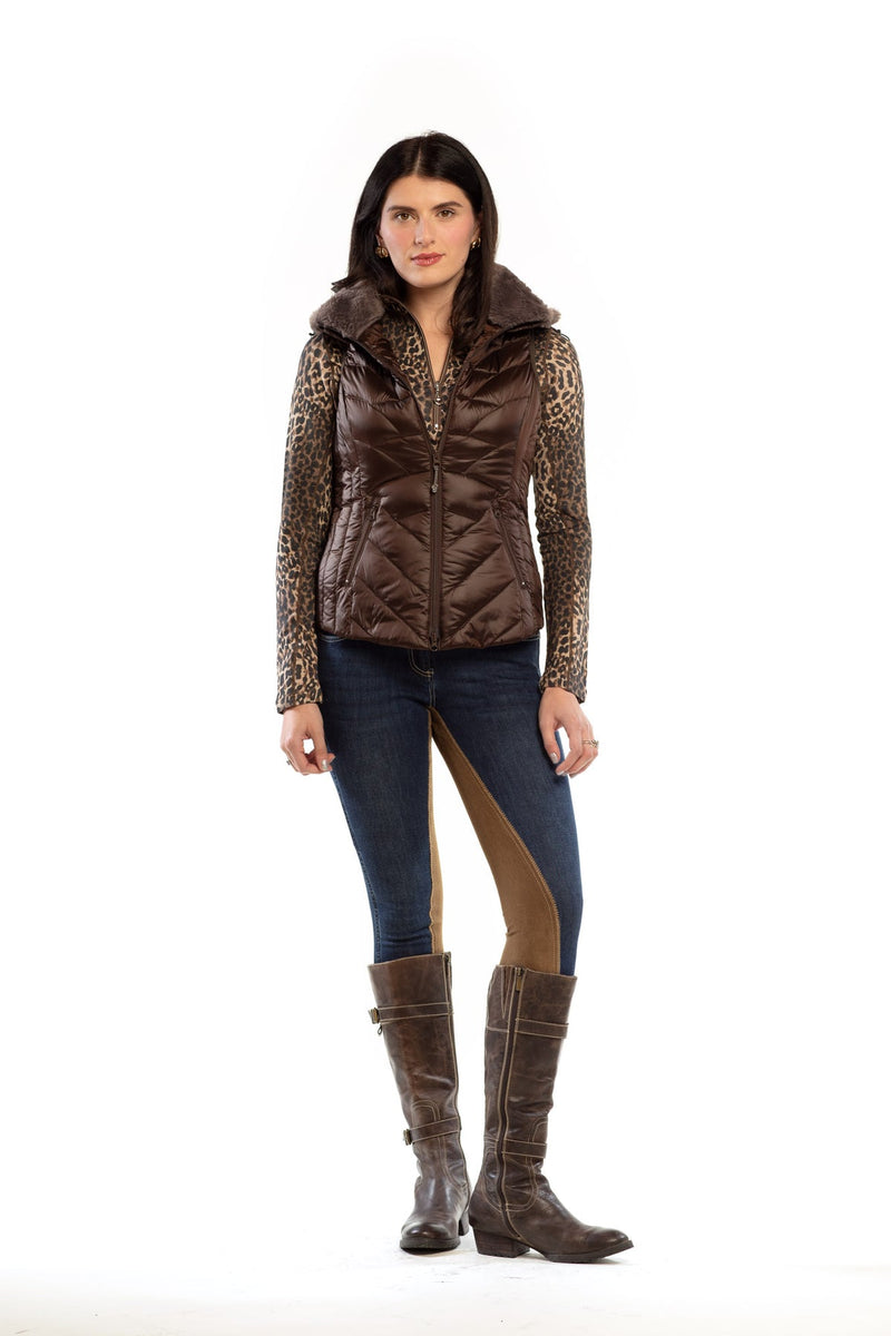 Bella Vest - Chocolate