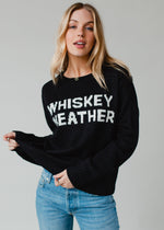 Whiskey Weather Sweater - Black