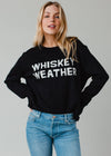 Whiskey Weather Sweater - Black