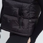 The TKEQ Puffy Vest - Classic Black