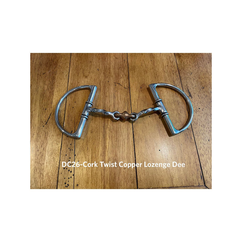 Cork Twist with Copper Lozenge Dee Bit