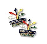 Directionally Challenged Number Pins