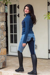 NEW Equestrian Jean - Full Seat with Cell Phone Pocket | 4-way stretch - Faded Blue