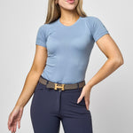 Kennedy Seamless 2.0 Short Sleeve - Denim - Ladies