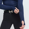 Kennedy Seamless 2.0 V Neck Longsleeve - Classic Navy - Ladies