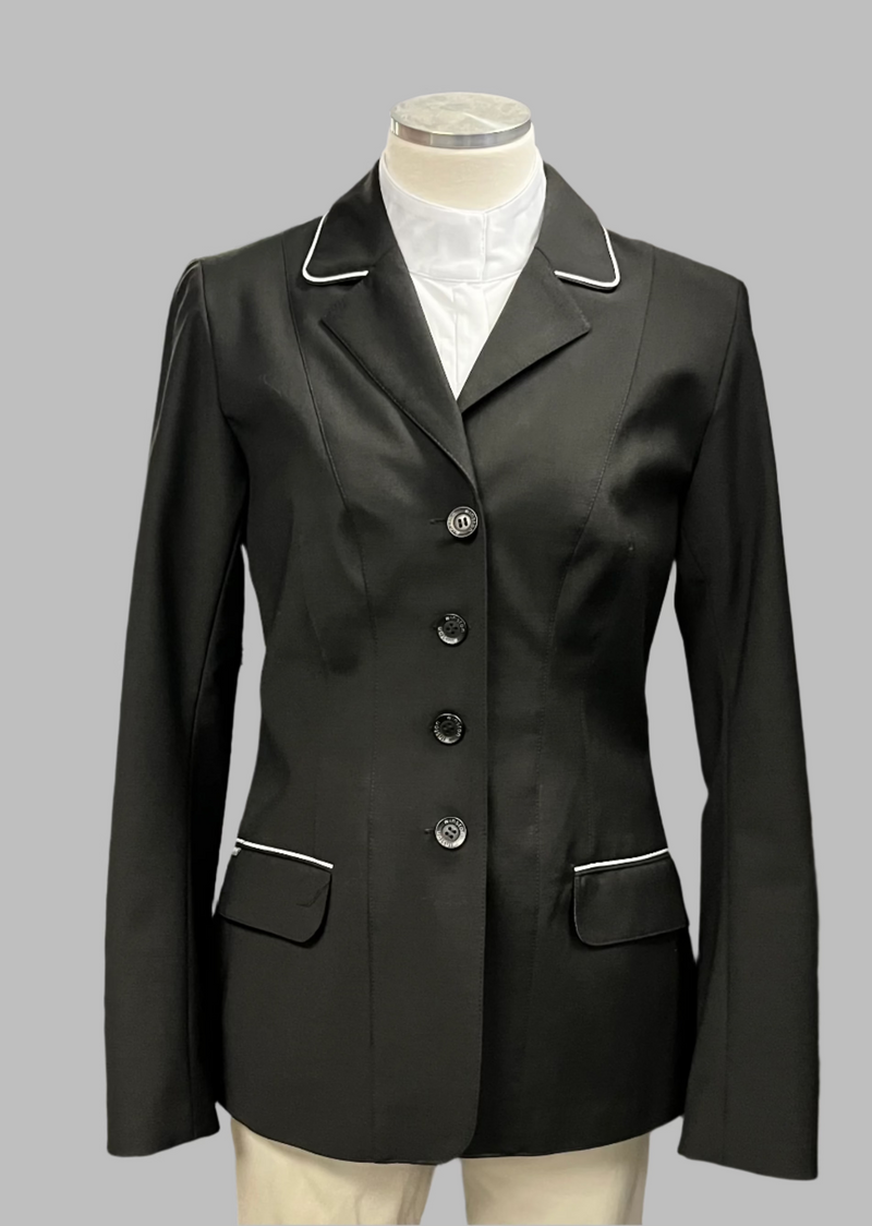 Exclusive Custom Show Coat - Black/Light Grey - Ladies