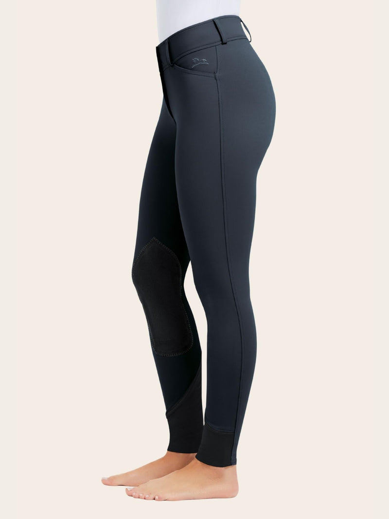 Gracie Knee Patch Breech - Ombre Blue