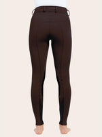 Gracie Knee Patch Breech - Chocolate Plum