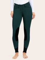 Gracie Knee Patch Breech - Forest - Ladies