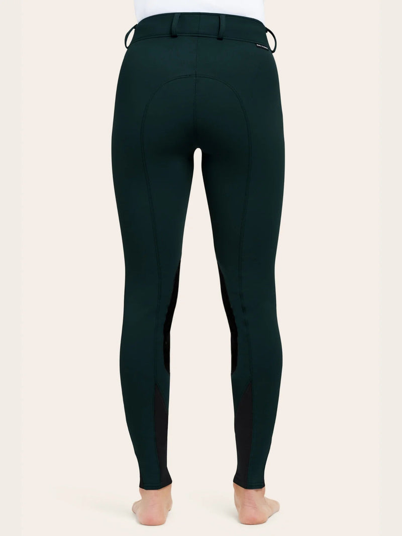 Gracie Knee Patch Breech - Forest - Ladies