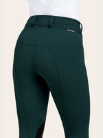 Gracie Knee Patch Breech - Forest - Ladies