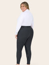 Gracie Plus Knee Patch Breeches - Black
