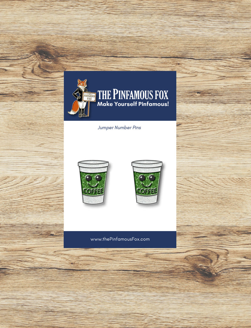 Coffee Number Pins
