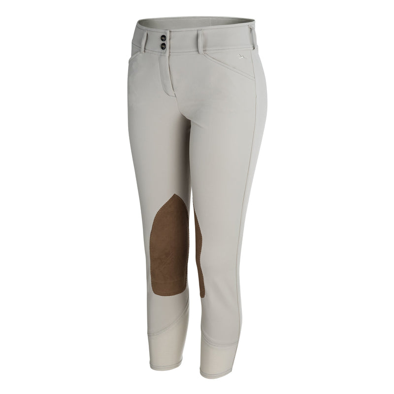 Gulf Natural Rise Front Zip Breeches - Sand
