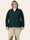 Harmony Plus Mesh Show Coat - Green Gables -Ladies