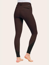 Hayden Silicone Knee Patch Breech - Chocolate Plum