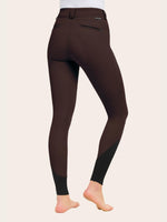 Hayden Silicone Knee Patch Breech - Chocolate Plum