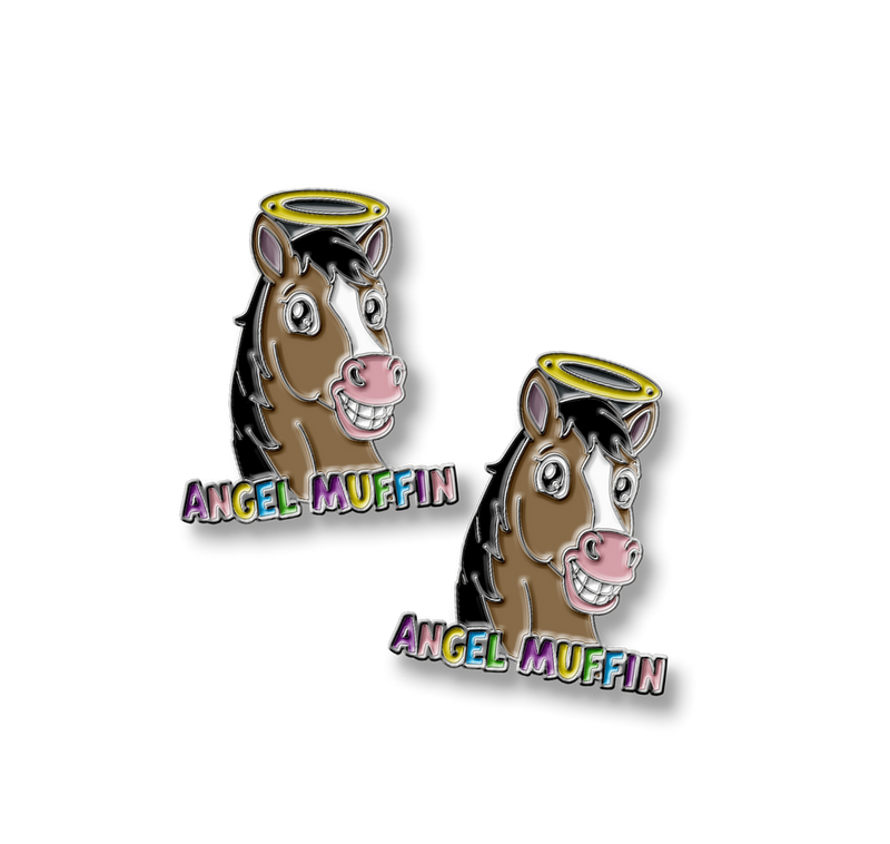 Angel Muffin Number Pins