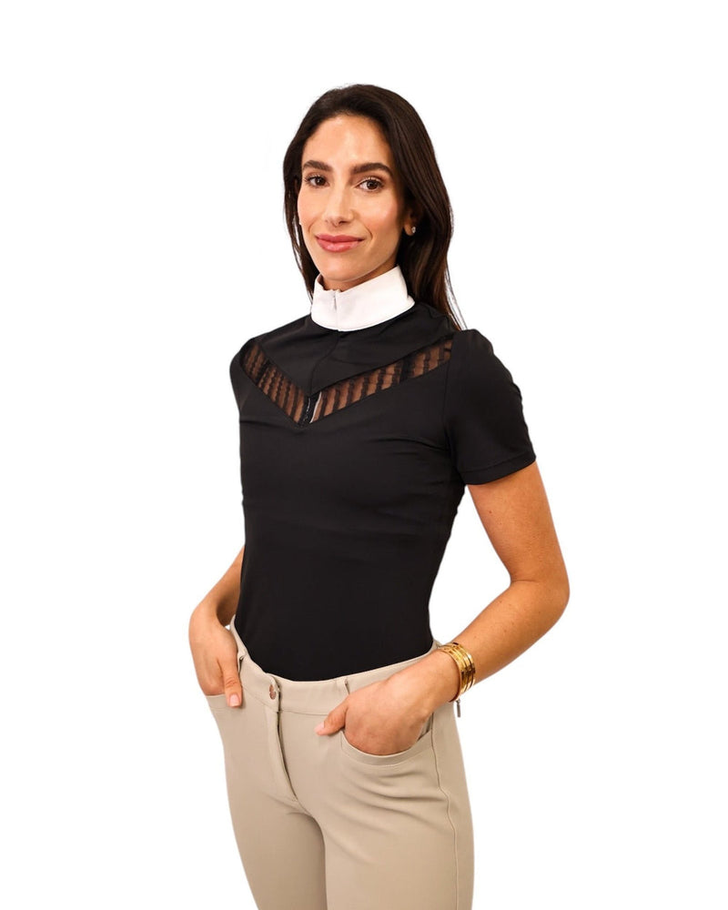 Evelyn Show Shirt - Jet Black - Ladies