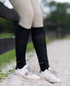 Simple Solids Black Boot Socks