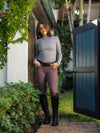 Jemma Mock Neck - Storm Front - Ladies