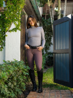 Jemma Mock Neck - Storm Front - Ladies
