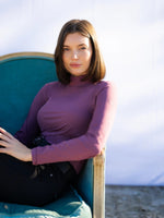 Jemma Mock Neck - Tulipwood - Ladies