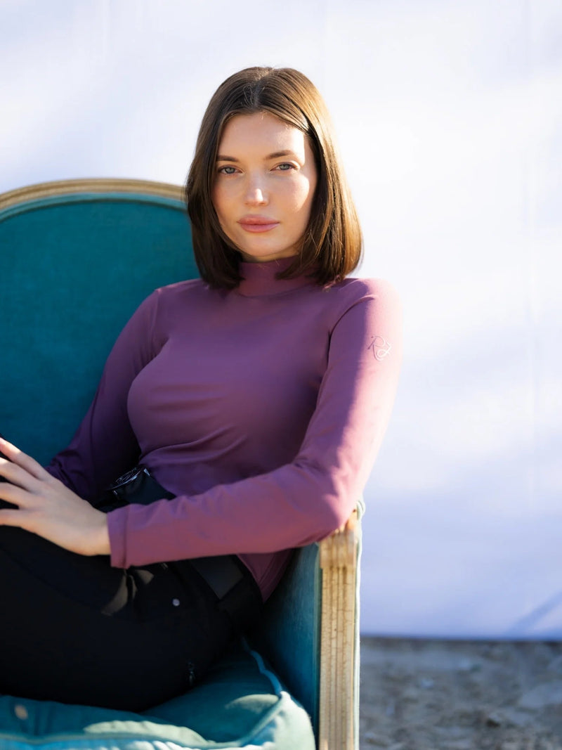 Jemma Mock Neck - Tulipwood - Ladies