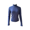 Micro Mesh Sport Mock - Sapphire - Ladies