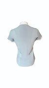 Bib Show Shirt Short Sleeve - Cavalry Blue - Ladies