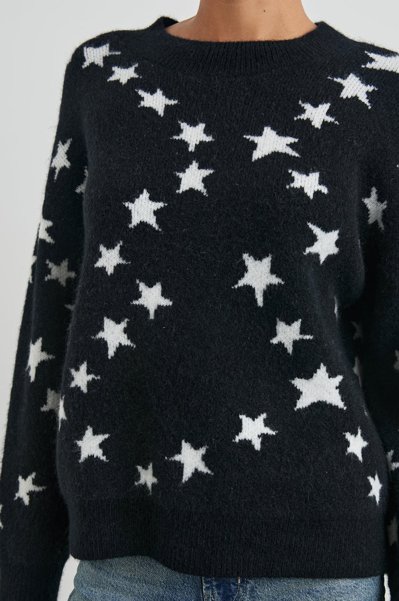 Kana Star Crewneck Sweater - Ladies