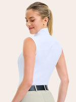Laney Sleeveless Show Shirt - Horseshoes